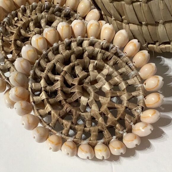 Handmade - Super unique natural Coaster Set 4pcs in box ocean island the… - Picture 4 of 6